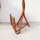Lamppost wears vintage rattan magazine
