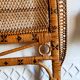 Vintage rattan headboard