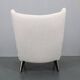 1950s Restored Wing Chair , Czechoslovakia