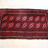 Afghan Baluch carpet, handmade 145x85.