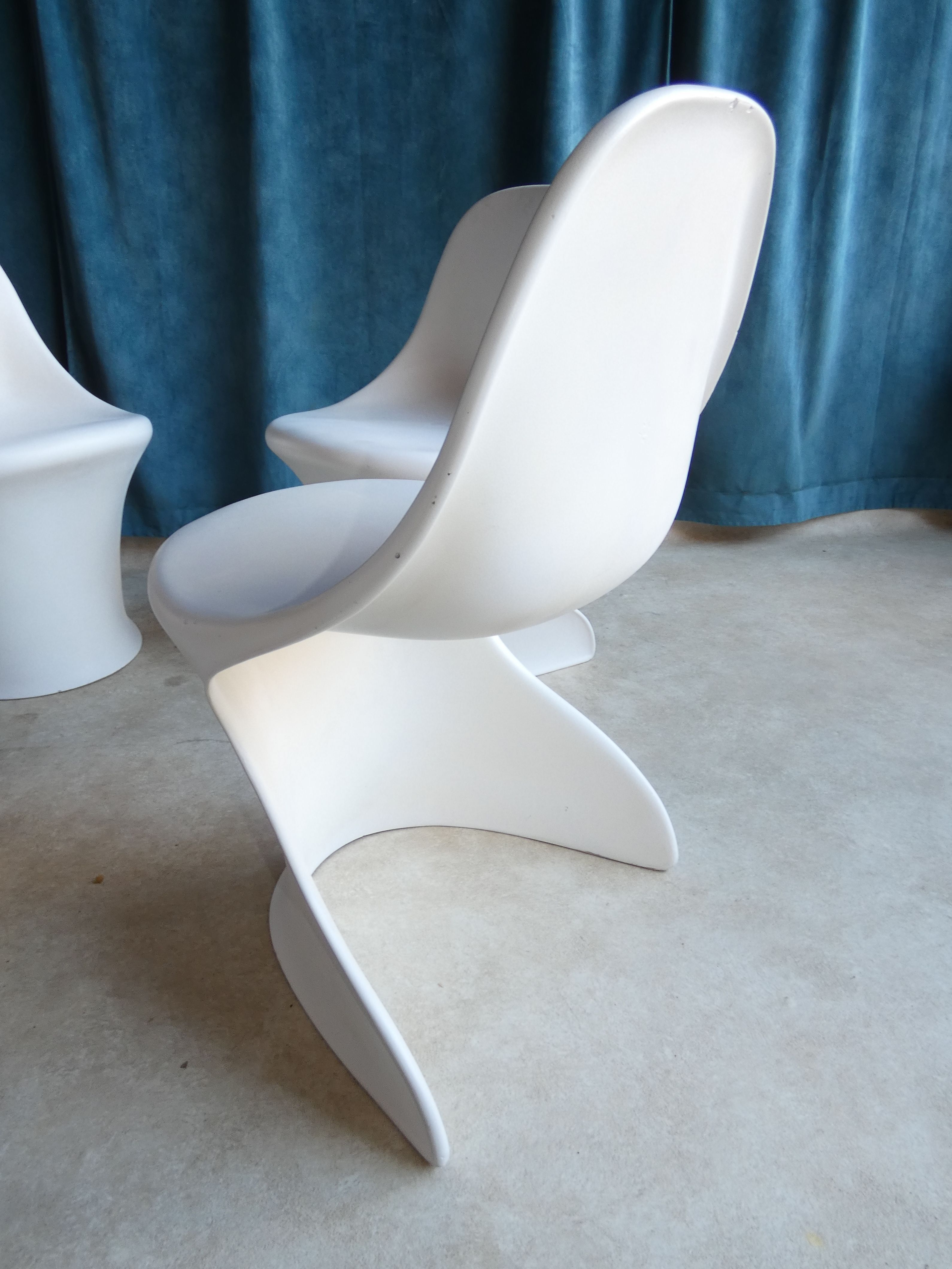 4 chairs vintage 1960