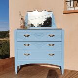 Vintage art deco chest of drawers