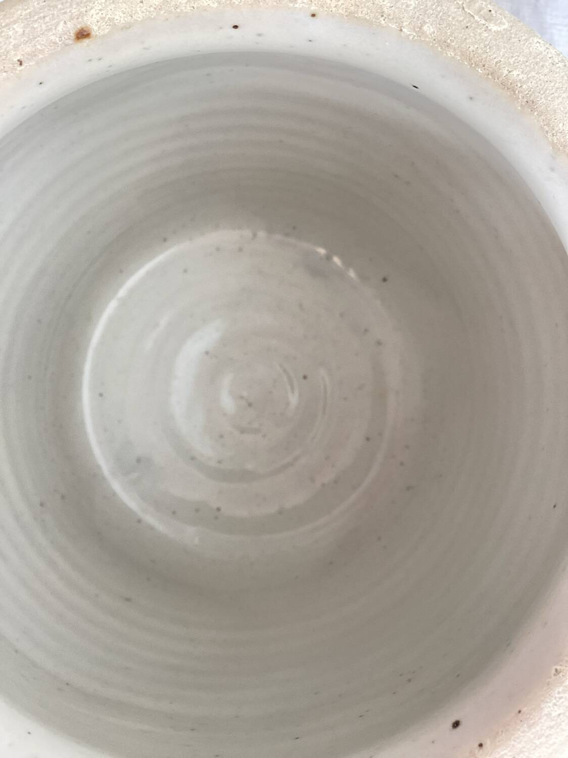 Old stoneware pot