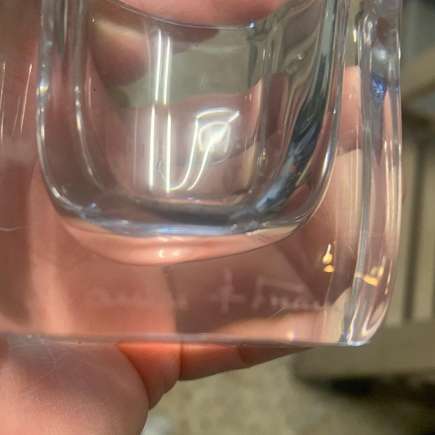 Vase signed Daum