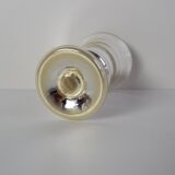 Set of six Amalgam Glass Goblets, Biedermeier, Peasant Silver, Circa 1860's.