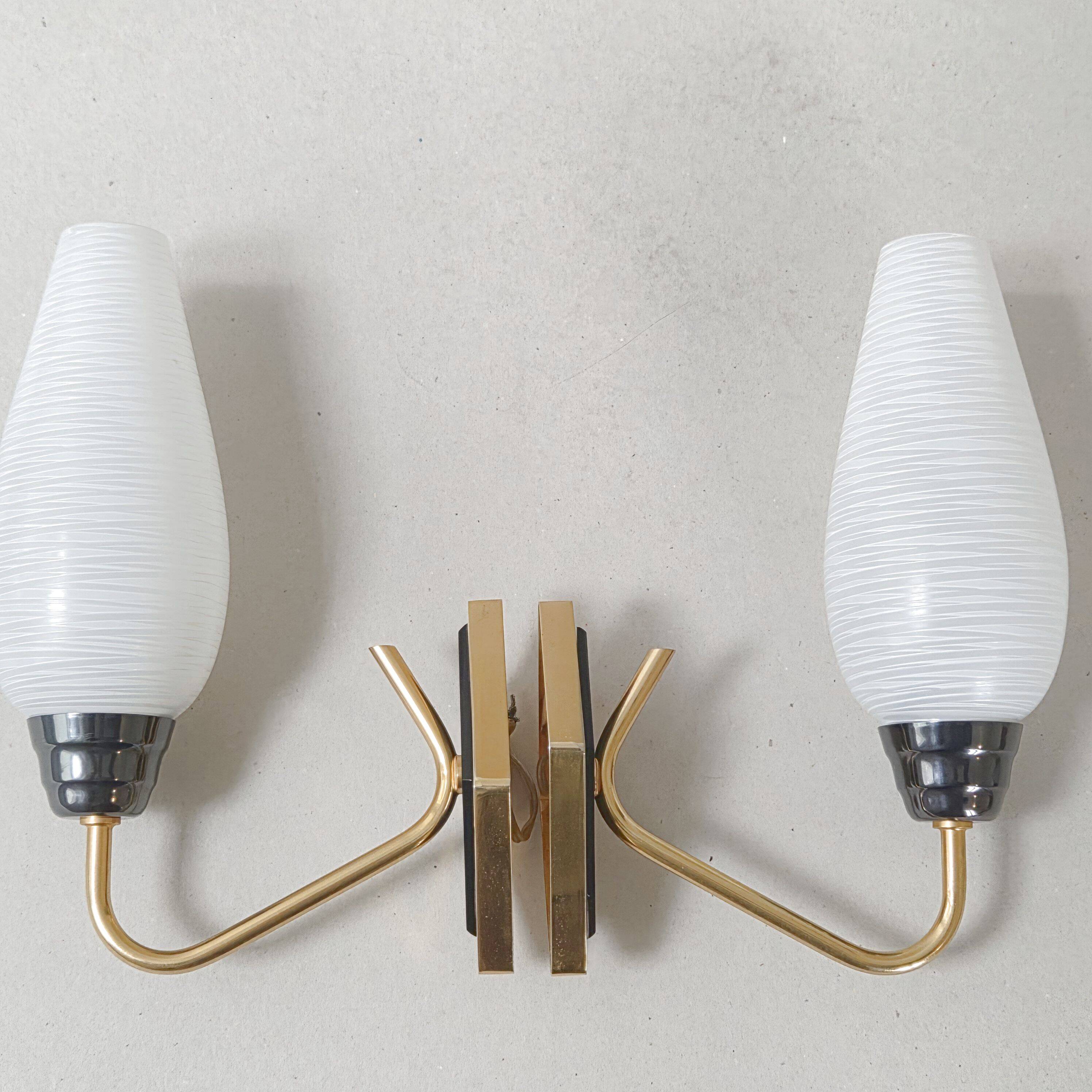 Paire d'appliques, 1950