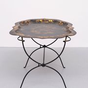 19th Century Hand painted curved Dutch Tray Table