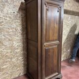 Antique oak bonnetière - Circa 1870