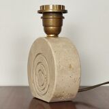 Italian travertine lamp