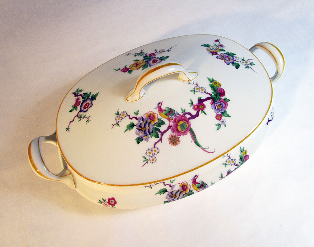 Limoges porcelain legume