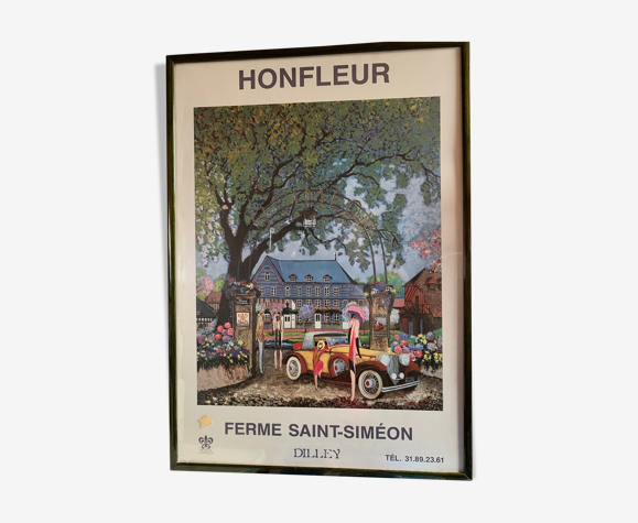 Affiche Honfleur Ferme Saint-Siméon