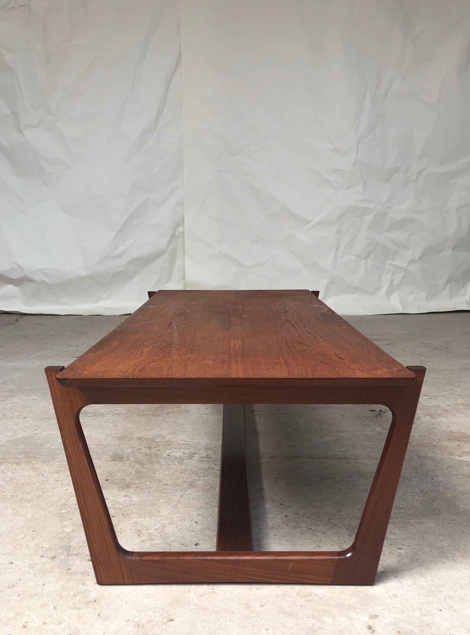 Vintage mid century  teak coffee table