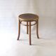 Baumann or Fischel stool, around 1930 with floral seat