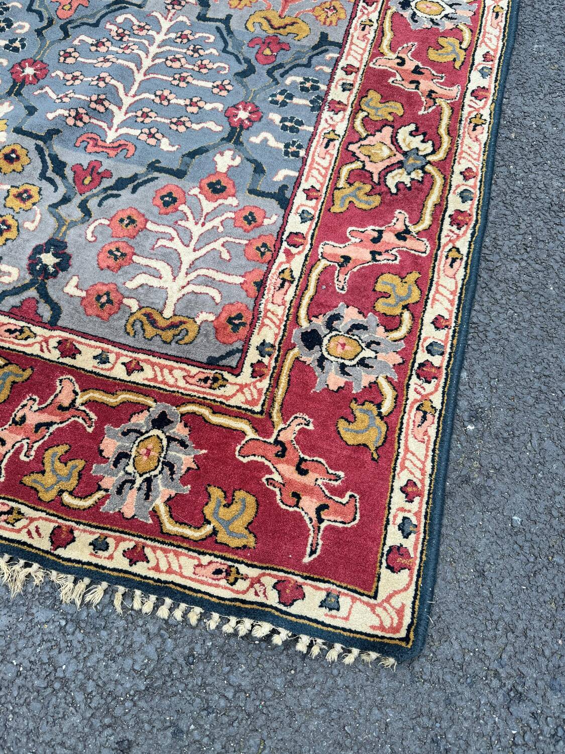 Tapis vintage Tetex Kirman – 295 x 196 cm