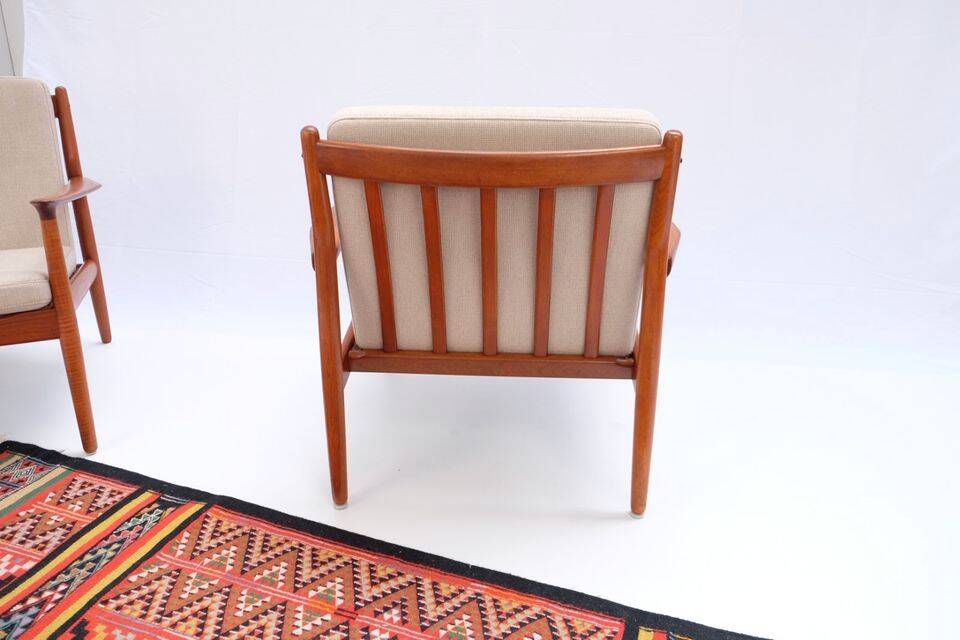 Easy Chair Svend Aage Eriksen in teak, 1960s-70s.