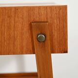Pair of Scandinavian bedside tables in teak