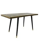Table basse vintage mosaïque / table d'appoint / table à carreaux