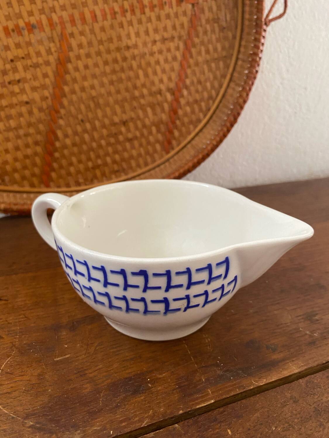 Gien sauce boat Martine model