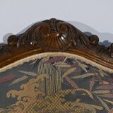 Louis XV style living room in walnut – 1920