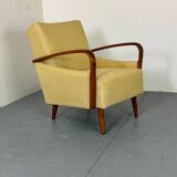 Fauteuil de salon moderniste du milieu du siècle, années 1950