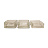 Ensemble de trois vide poche ou cendrier Lumax