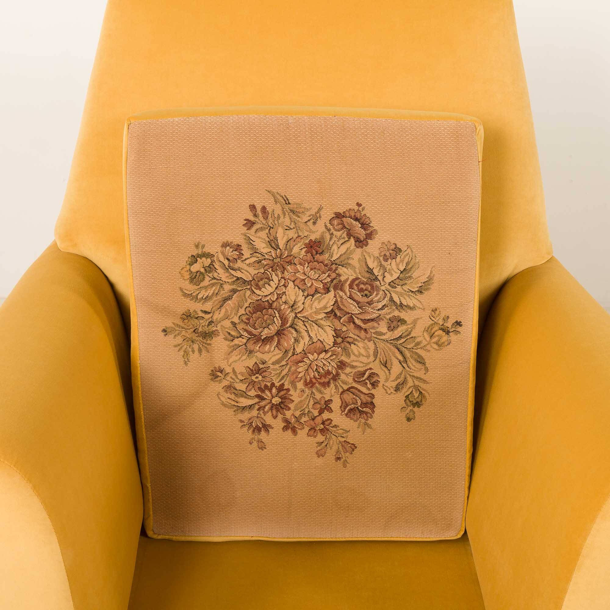 Gigi Radice mid century lounge chair for Minotti, Italy 1950s