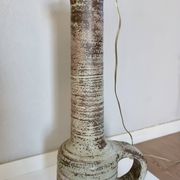 Jaan Mobach, Utrecht, Netherlands, large ceramic floor lamp from the 1960s.
