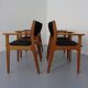 Mid-Century Danish Armchairs in Teak, 1960s, Set of 4