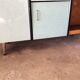 Buffet en formica vert "mint"