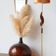 Teak and brass vintage Scandinavian floor lamp 1960 | Bakelite