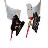 Paire d'appliques 1950