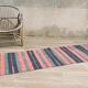 VINTAGE 80s Cotton Kilim RUG