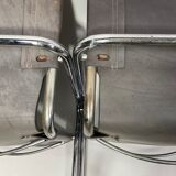 4 MG5 tubular chairs by Mark Stam 1970