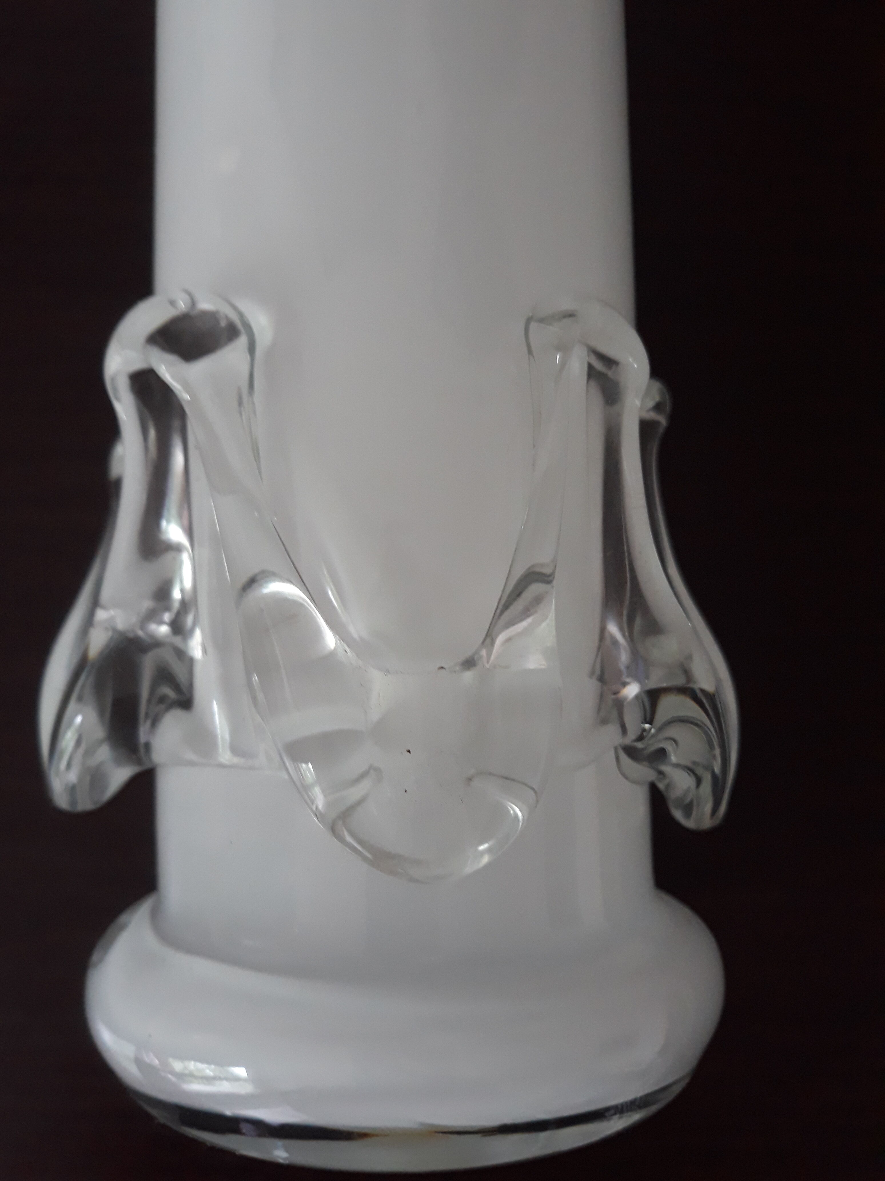 Glass vase by Sluczan-Orkusz