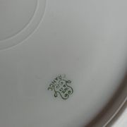 Plat de service en porcelaine de Limoges William Guérin et Compagnie