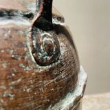 Copper jar with original patina