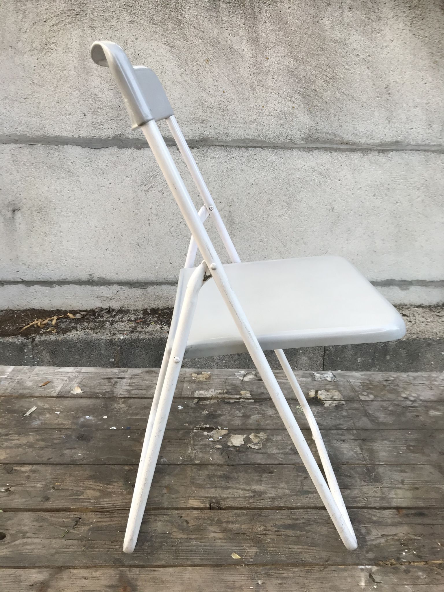Ancienne chaise pliante graal chair n°1pop
