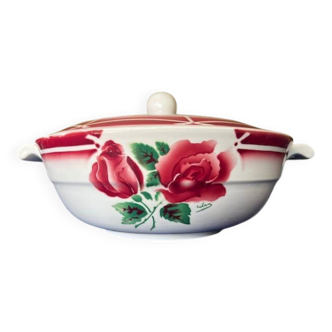 Antique soup tureen from Digoin to Sarreguemines