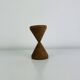 Scandinavian diabolo sculpture teak 1960s