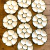 GIEN oyster plates