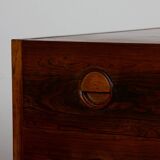 Scandinavian rosewood chest of drawers from the 1960s