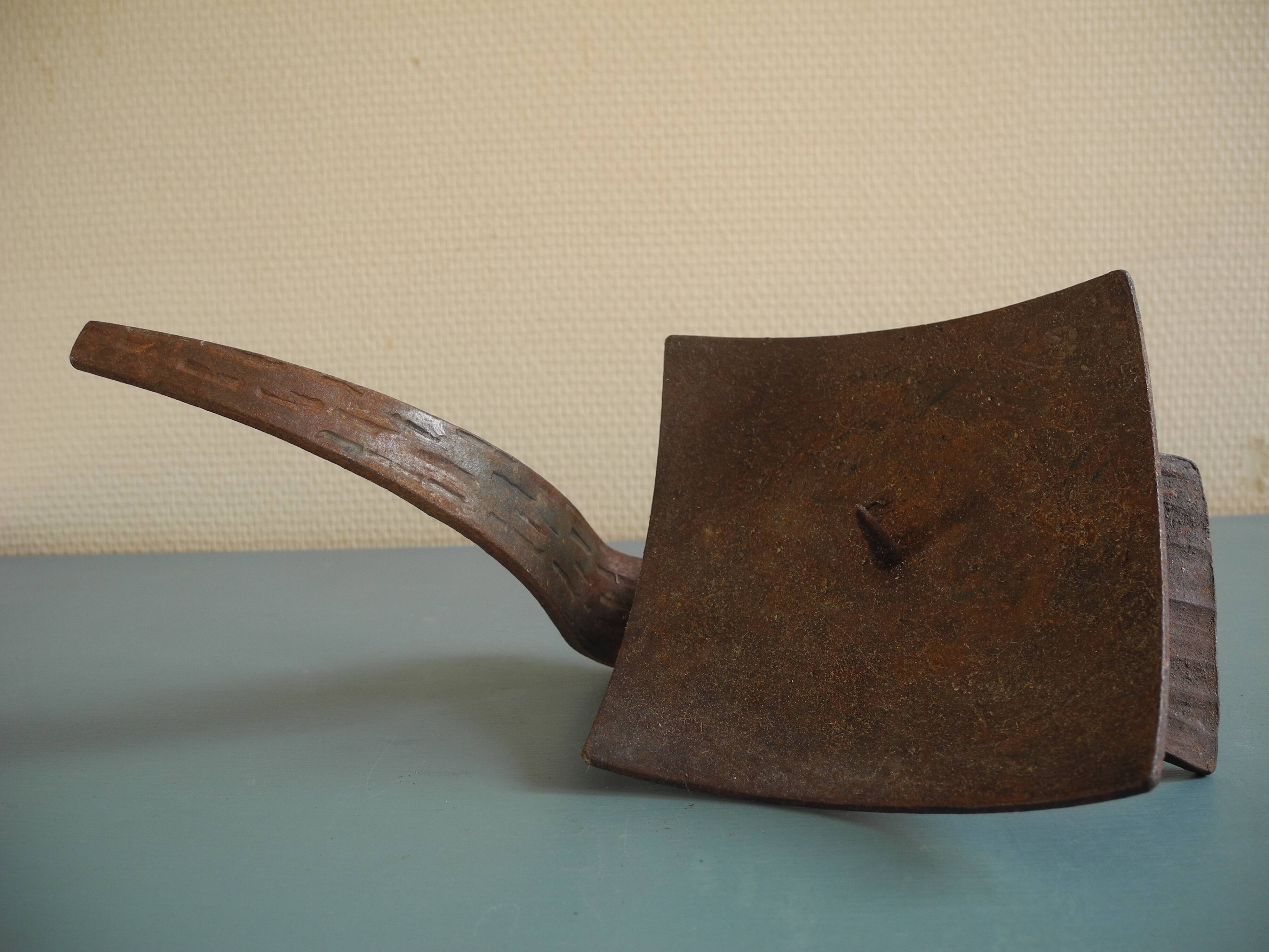 antique vintage brutalist candle holder/candlestick