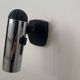 Pair of vintage adjustable wall lights, chrome metal, Italy 1970