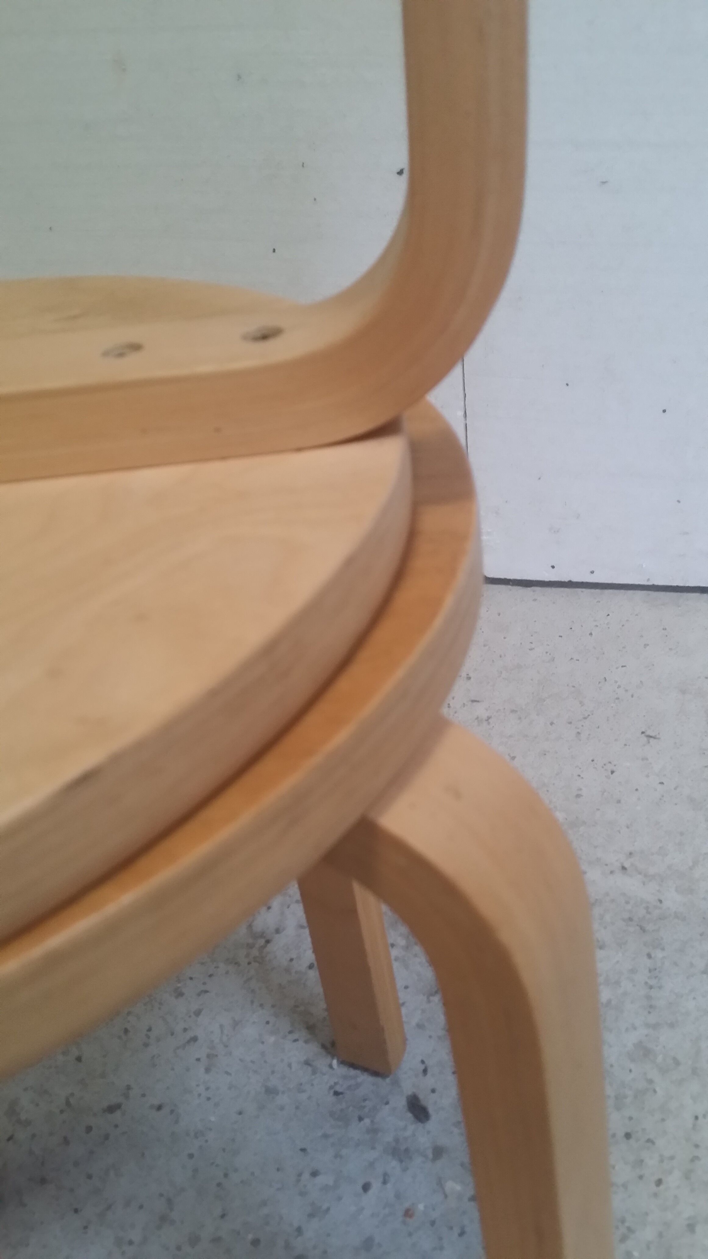 Wooden stool