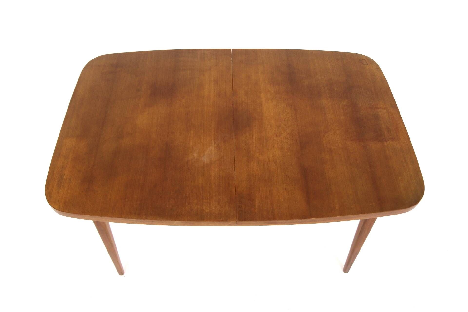 Table de salle à manger scandinave en teck, Suède, 1960