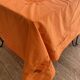 Vintage tablecloth with hand-applied floral decoration - 240x170cm - Cotton