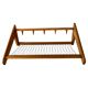 Midcentury wooden design wall coat rack by ÚLUV - Czechoslovakia, 1960s