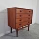 Commode danoise en teck années 60