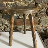 Tripod wooden stool