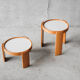 Tables by Gianfranco Frattini for Cassina